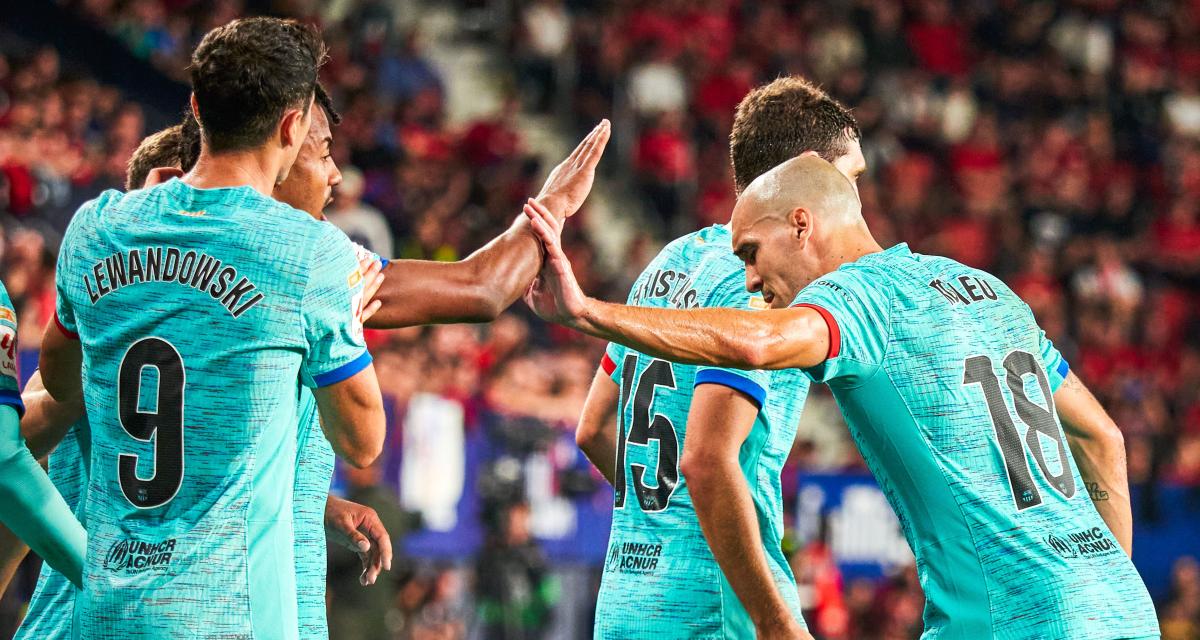 FC Barcelone s’est imposé 2 à 1 contre Osasuna à l’occasion de la 4e journée de Liga