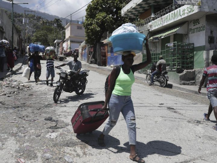 Crise humanitaire en Haïti : Des milliers de familles déplacées suite à des affrontements entre bandes armées