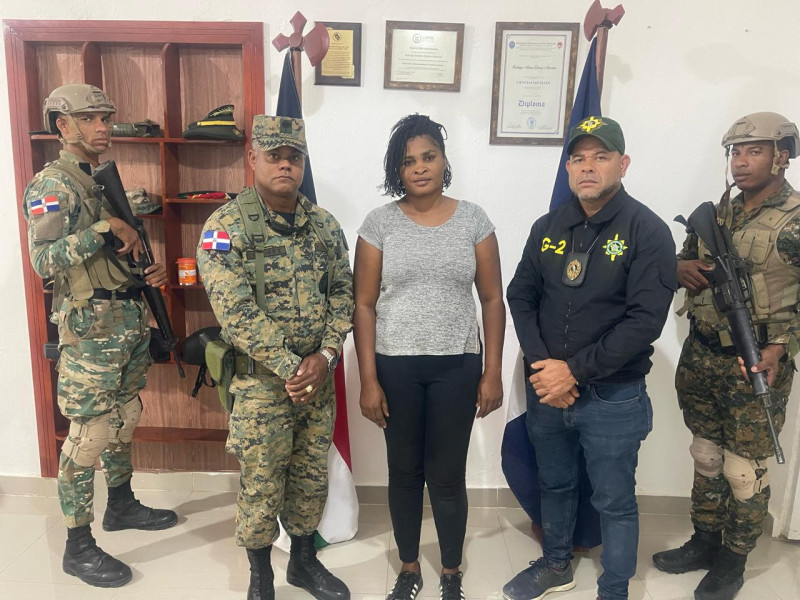 L’armée dominicaine interpelle  une évadée haïtienne  à  Elías Piña